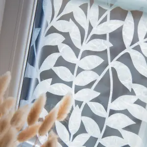 D-C-Fix White Leaves Window film, (L)1.5m (W)0.45m