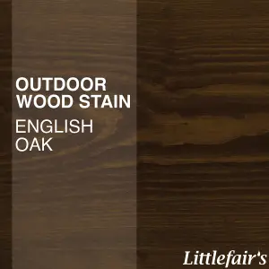 Littlefair's - Outdoor Wood Stain - English Oak - 5 LTR