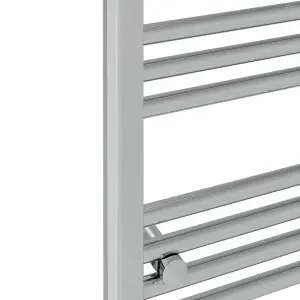 Right Radiators 600x600 mm Straight Heated Towel Rail Radiator Bathroom Ladder Warmer Chrome