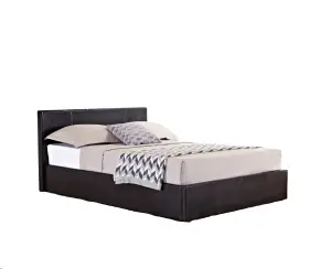 Birlea Berlin King Ottoman Bed Frame In Brown