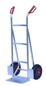 Aluminium Sack Truck - 120kg - with Pneumatic Wheels