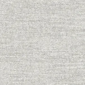 Grandeco Omuri Boucle Twill Effect Semi-plain Blown Vinyl Wallpaper, Grey