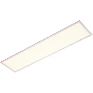 Rectangular Backlit LED Ceiling Panel Light - 1195 x 295mm - 40W Cool White LED