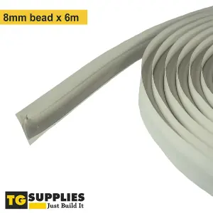 Premium High Performance Butyl Sealant Tape NFRC Class A Certified Mastic Sticky Bead 8mm bead - 6m long