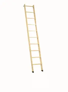 Mezzanine timber ladder 10 tread