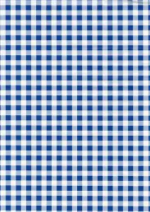 Fablon Sticky Back Self Adhesive Vinyl Gingham Blue - 45cm X 2m FAB12818