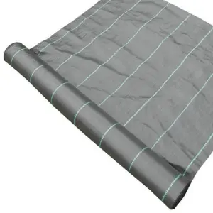 Weed Control Membrane Barrier Fabric - 100gsm Heavy Duty - 3m x 10m