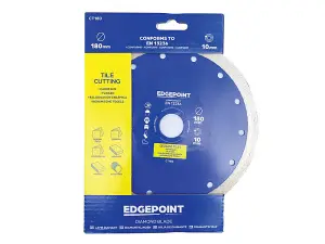 EdgePoint EDGDBCT180 CT180 Tile Cutting Diamond Blade 180mm EDGDBCT180