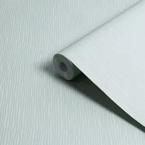 Superfresco Colours Stria Duck Egg Blue Textured Plain Wallpaper