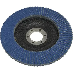 Durable 125mm Zirconium Flap Disc with 22mm Bore for Surface Preparation