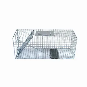 Oypla Large Humane Animal Rodent Rat Pest Trap Cage - 66 x 23 x 26cm