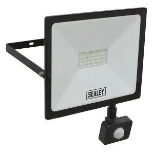 Sealey 50W SMD LED Extra-Slim Floodlight With PIR Sensor 6000K LED113PIR