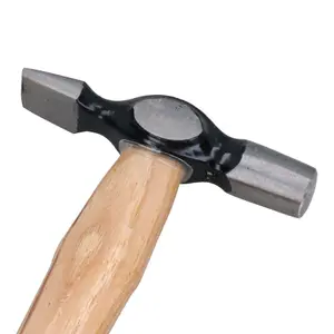 4oz Genuine Wooden Hickory Handle Ball Pin Hammer Ball Pein