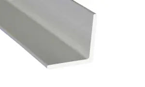 Aluminum anodised equal-sided angle bar, profile bar 1000x20x20 mm B10