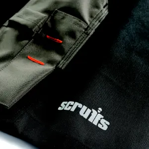 Scruffs Worker plus Black Shorts W36"