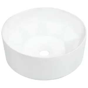 Wash Basin 36x14 cm Ceramic White