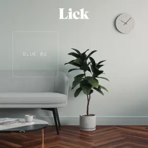 Lick Blue 02 Peel & stick Tester