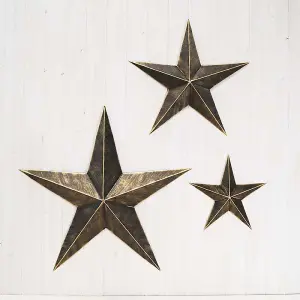 The Satchville Gift Company Hanging Star - Burnt Copper