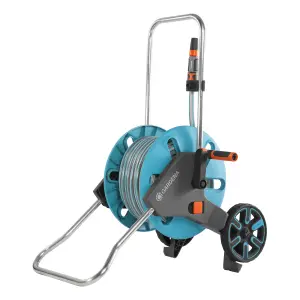 Gardena Aquaroll Freestanding Manual Hose reel set (L)20m