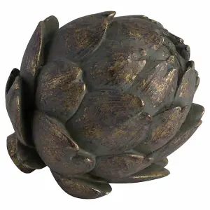 UK Homeliving Antique Bronze Artichoke