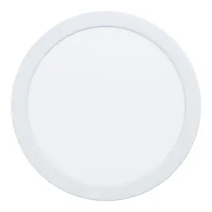 Wall / Ceiling Flush Downlight White Round Spotlight 16.5W Built in LED 3000K