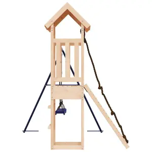 Berkfield Outdoor Playset Solid Wood Pine