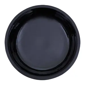 Interiors by Premier Kara Large Black Finish Bowl