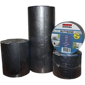 Soudal Butyband Butyl Roof Repair Sealing  Tape 150mm x 10m