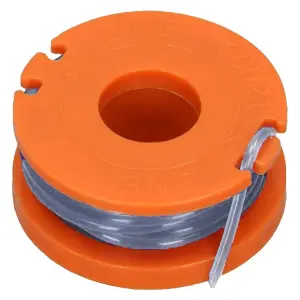 SPARES2GO Spool Cover & Line Compatible with Qualcast CLGT1825D CGT25 Grass Trimmer Strimmer