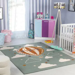 MONTY Kids' Bedroom & Playroom Rug 80 x 150 cm