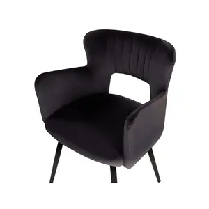 Kirssy Upholstered Dining Chair Black