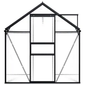 Berkfield Greenhouse Anthracite Aluminium 3.61 m2