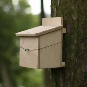 Dormouse Nest box - Plywood - L15 x W13 x H21 cm