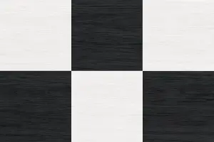 FloorPops Lawrence Black Peel & Stick Floor Tiles, FP5059