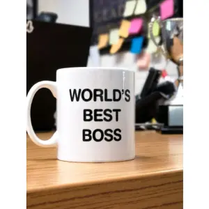 Grindstore Worlds Best Boss Mug White (One Size)