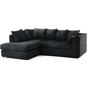 Jumbo Cord (Scatter Back) 4 Seater Corner Sofa