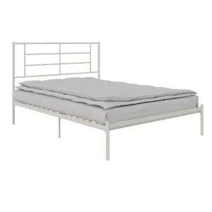 Jensen Metal Bed White, Double