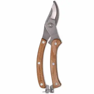 Round Head Pruning Shears Heavy Duty Professional Pruner Stainless Steel Wood