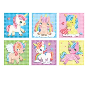 PlayMaise Mosaic Dream Unicorn Childrens Natural Maize Crafting Eco Activity Toy