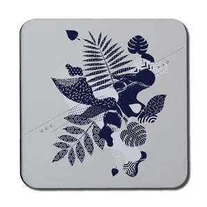 Square 6 Piece Coaster Set (Set of 6)