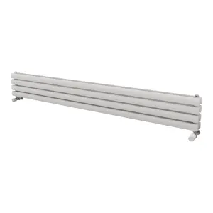 Ximax Champion Duplex FORDH2361800W White Gas Horizontal Designer Radiator, (W)1800mm x (H)236mm