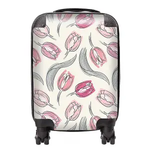 Tulips Design  Suitcase - Mini Cabin