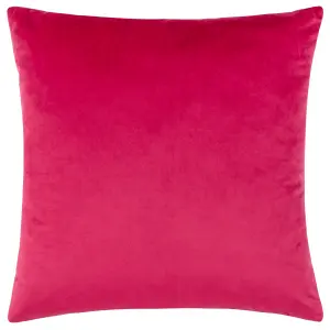 Paoletti Henley Velvet Jacquard Polyester Filled Cushion