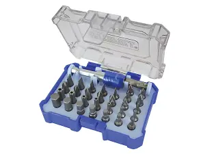 Faithfull SDZ2032 Screwdriver Bit Set, 32 Piece FAISBSET32S2