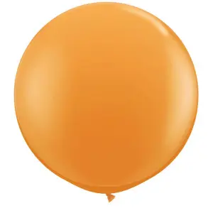 Qualatex 5 Inch Plain Latex Party Balloons (Pack Of 100) (48 Colours) Orange (One Size)