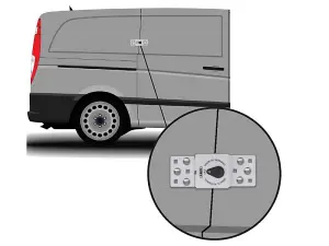 ABUS Mechanical 142 Series Sliding Door Van Lock & 26/70mm Diskus Padlock