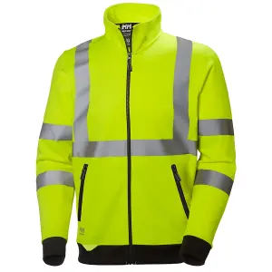 Helly Hansen Workwear Addvis Zip Sweatshirt (Yellow)  (XX Large)