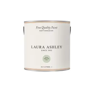 Laura Ashley Pale Eau De Nil Matt Emulsion paint, 2.5L