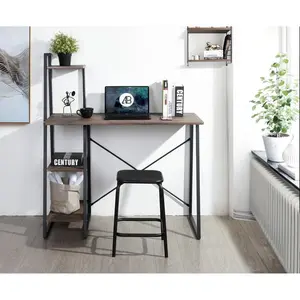 Blohm Desk Black / Dark Oak