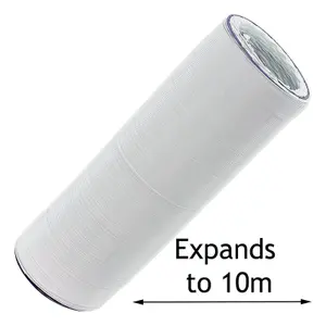 SPARES2GO Universal Tumble Dryer Extra Long 10m Vent Hose Pipe (4" / 100mm)